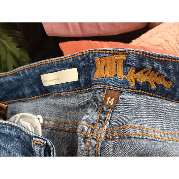 Kut from the Kloth Katy Boyfriend Jeans size 14     *a - Picture 4 of 4